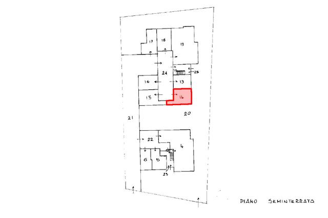 Planimetria garage - Localizzazione garage