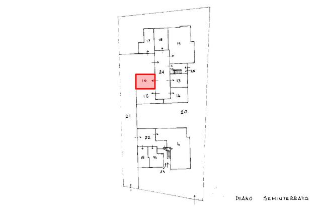 Planimetria garage - Localizzazione garage