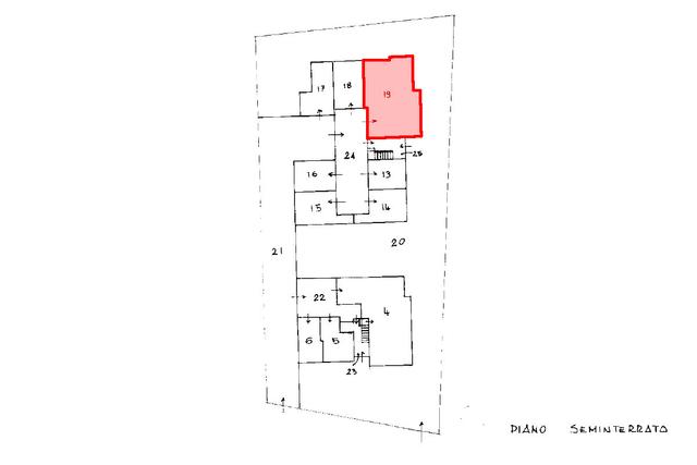 Planimetria garage - Localizzazione garage
