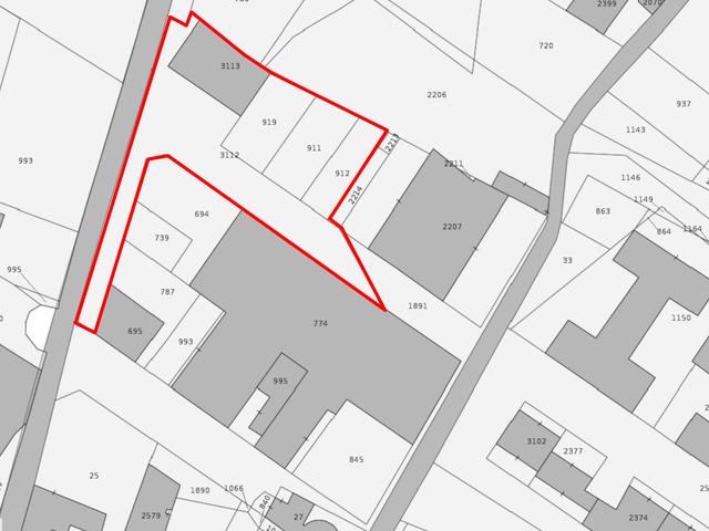 #18366 Terreni edificabili di 1.755 mq in vendita - foto 2