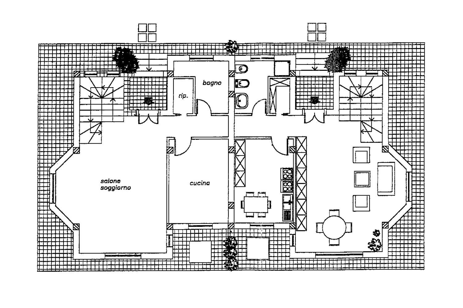 Porzione Di Villetta Bifamiliare Con Giardino A Cosenza, Asta 20629 ...