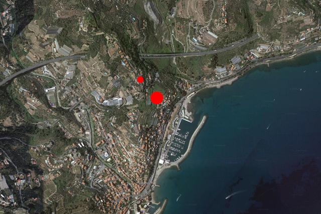Vista aerea San Lorenzo al Mare