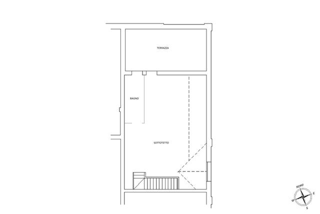 Piano terzo sottotetto