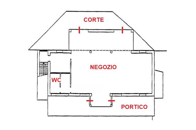 #12794 Negozio piano terra con deposito e box auto in vendita - foto 45