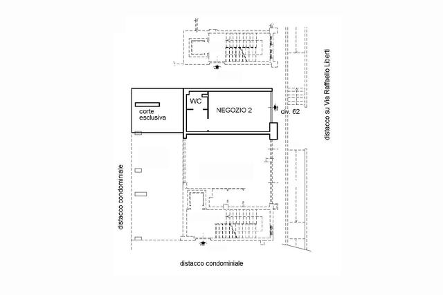 #24331 Negozio al grezzo con corte esclusiva e cantina  (sub 2) in vendita - foto 14