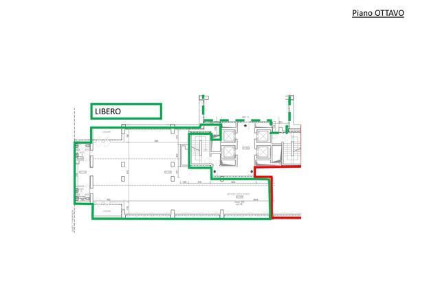 #2537653 Ufficio al piano ottavo di 252 mq in vendita - foto 4