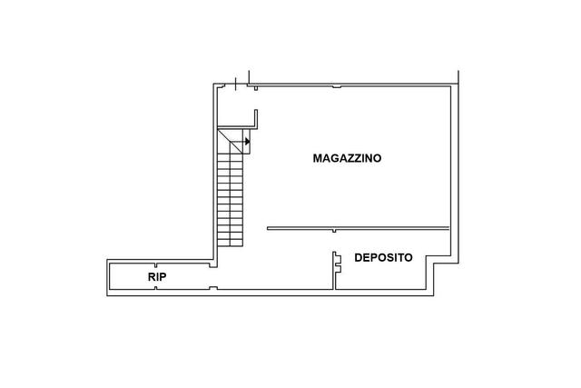 #25365 Negozio (sub 32) con magazzino e box auto in vendita - foto 13