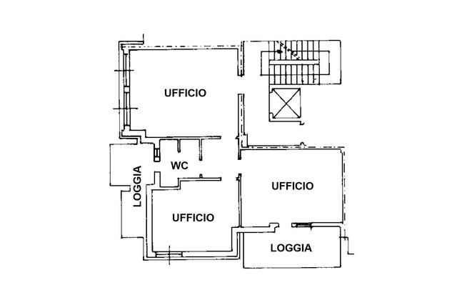 #25220 Ufficio con balconi in edificio condominiale in vendita - foto 12
