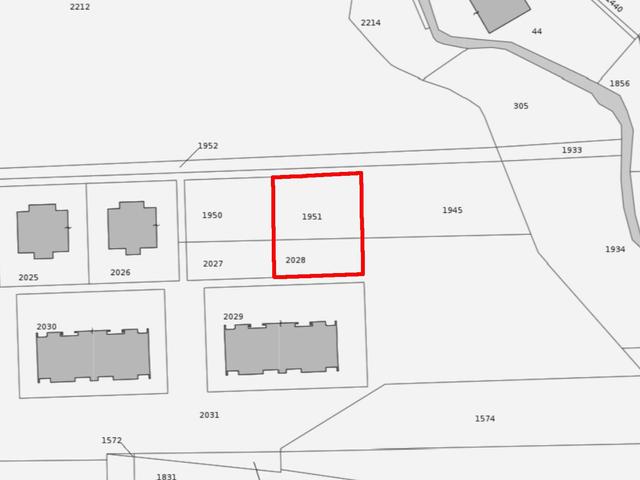 #18382 Terreno edificabile di 552 mq (Part. 1951-2028) in vendita - foto 2