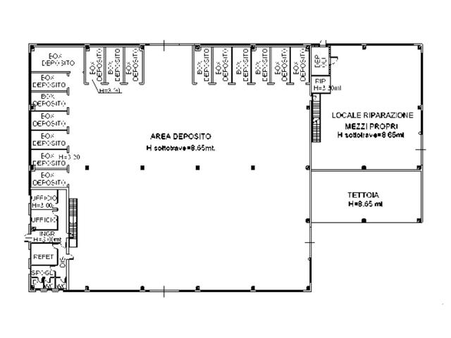 #2638718 Capannone con uffici e corte in vendita - foto 19