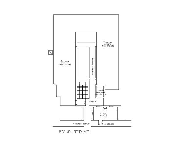 Planimetria magazzino P8