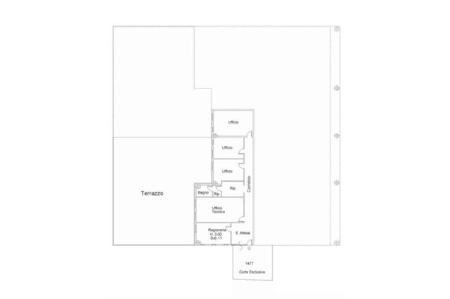 #9401 Ufficio con ampio terrazzo in vendita - foto 35