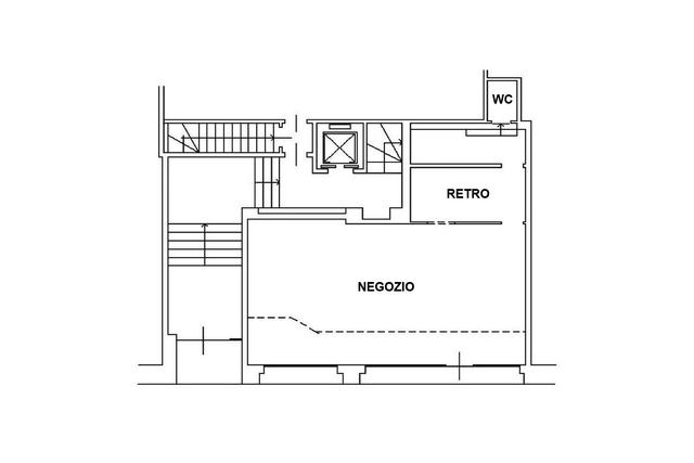 #2638363 Negozio piano terra con servizi interni in vendita - foto 14