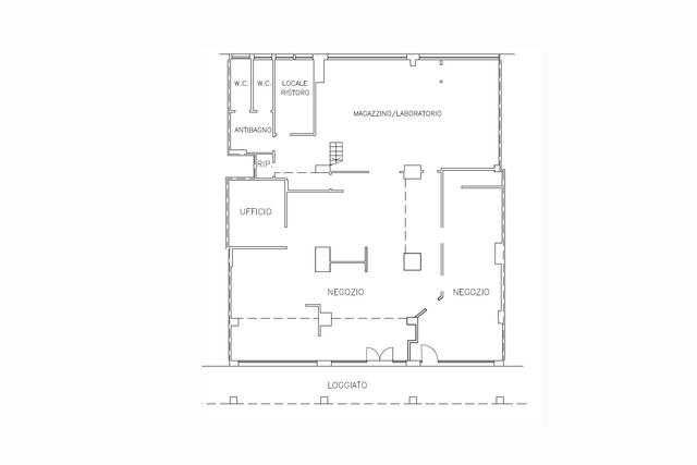 #2537469 Negozio al piano terra con soppalco in vendita - foto 13