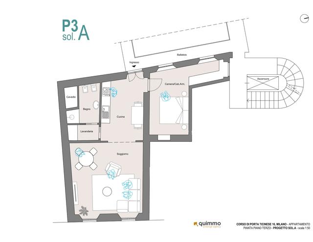 Planimetria ADV 3°PIANO