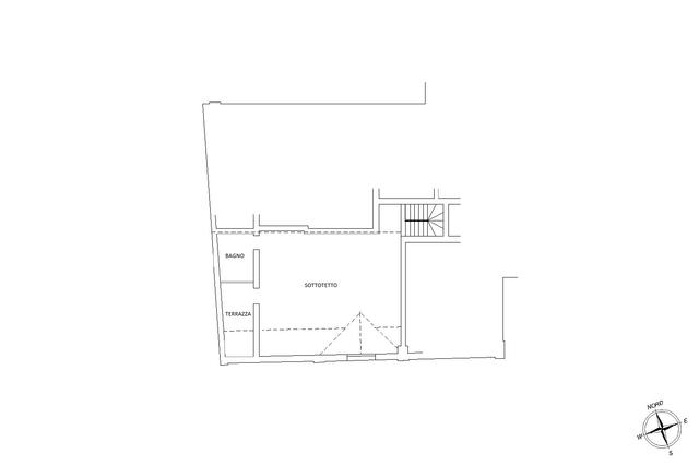Piano terzo sottotetto