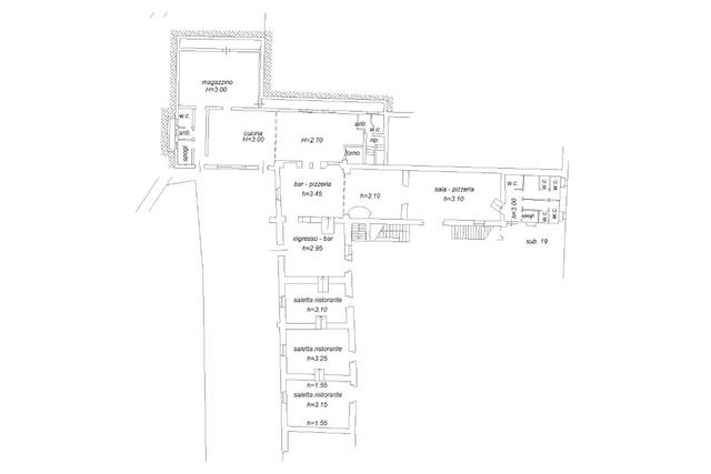 #23550 Locale commerciale ex ristorante con parcheggio e area esterna in vendita - foto 16