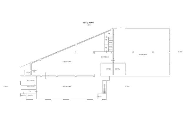 #23329 Porzione di fabbricato industriale al piano primo con rampa carrabile in vendita - foto 14