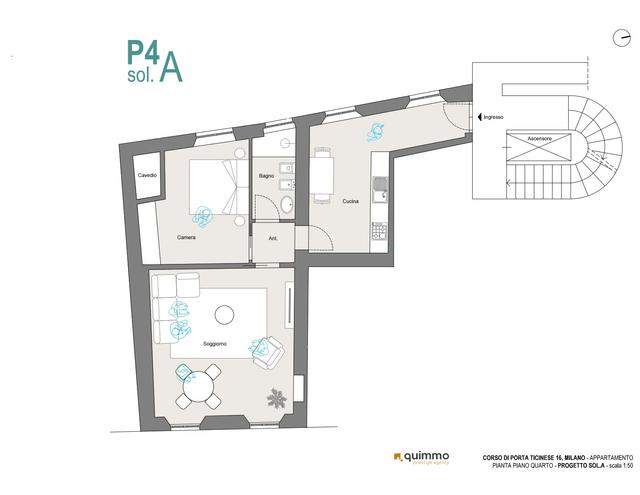 Planimetria ADV 4°PIANO
