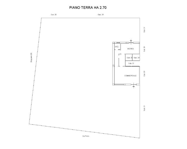 #2536082 Negozio con ampia area pertinenziale in vendita - foto 12