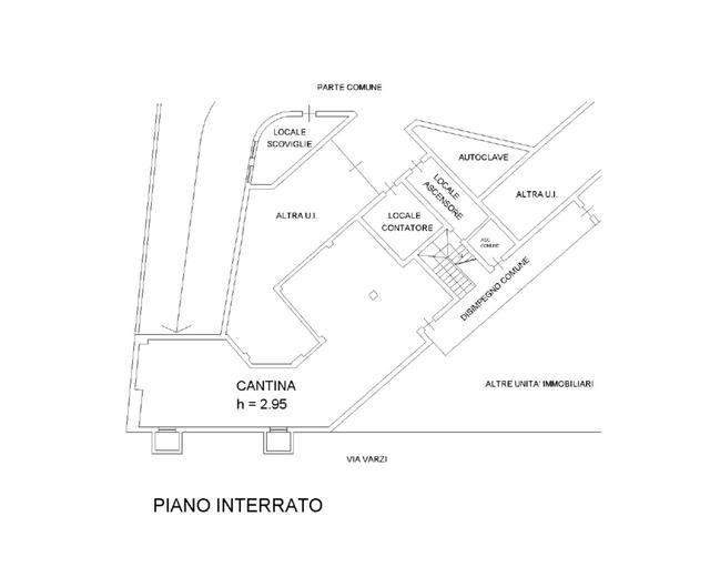 Planimetria Cantina 1