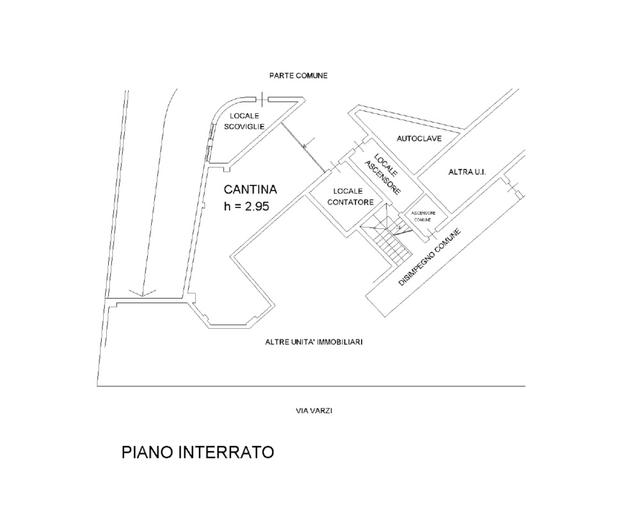 Planimetria Cantina 2