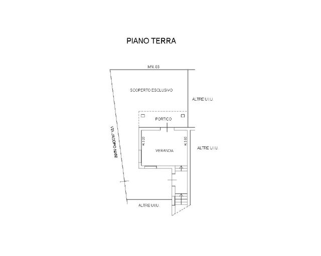 Planimetria piano terra