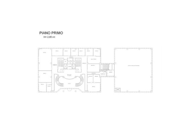 #25752 Palazzina direzionale multipiano con parcheggi, servizi accessori  e corte in vendita - foto 41